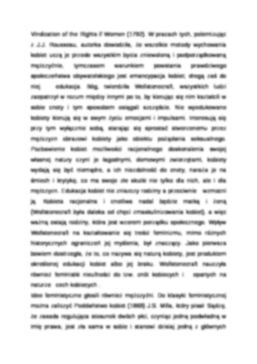 Wykład - definicja feminizmu - strona 3