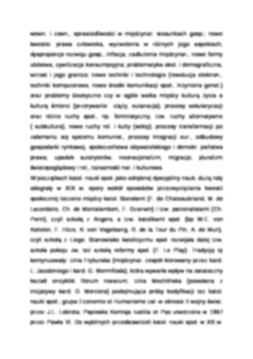 Wykład - społeczna nauka kościoła - strona 3