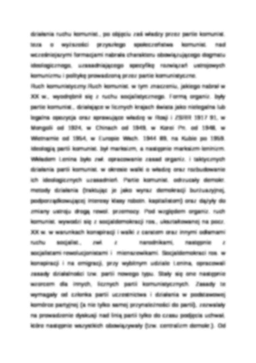 Wykład - charakterystyka komunizmu - strona 3