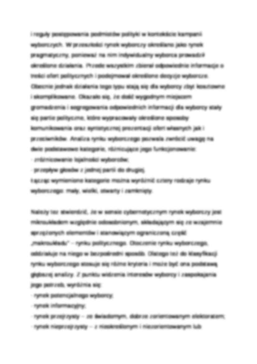 Wykład - Marketing polityczny a marketing wyborczy - strona 3