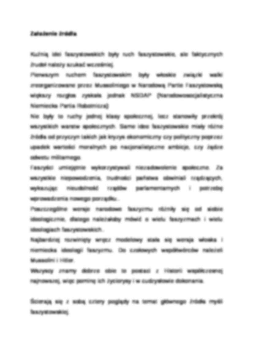 Wykład - definicja faszyzmu - strona 3