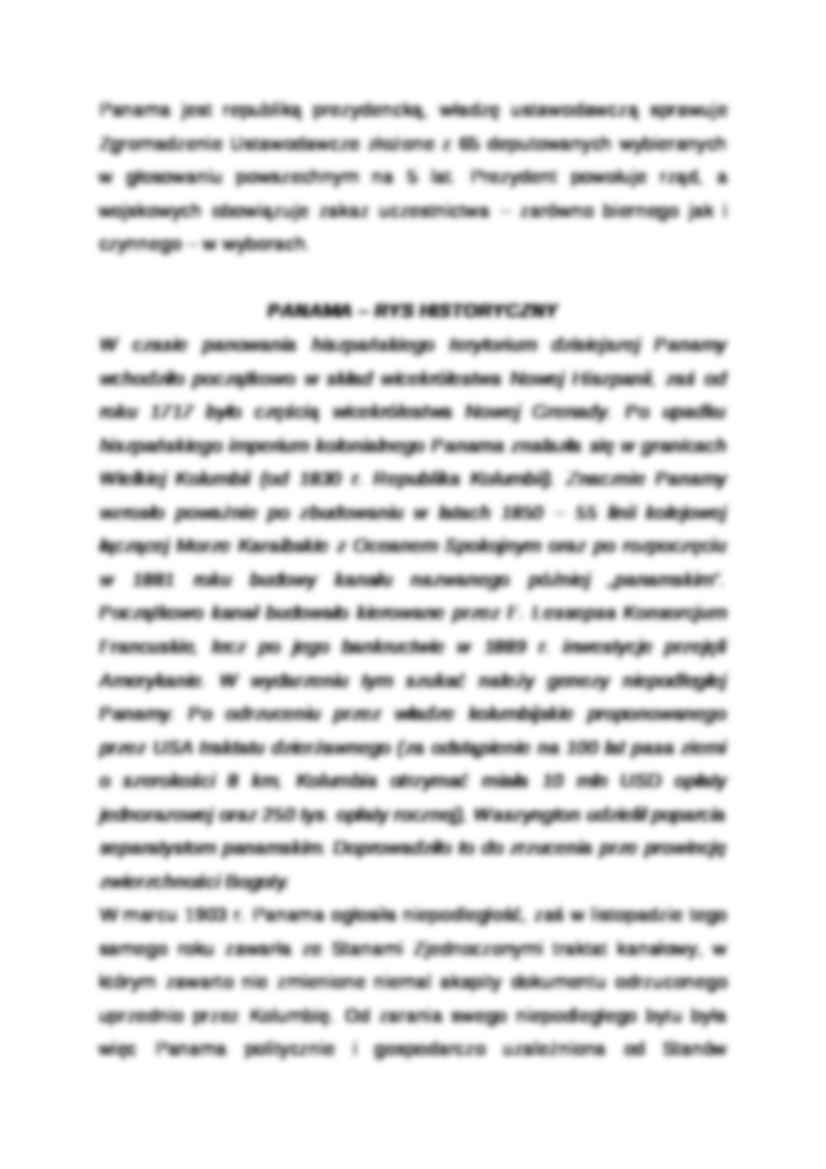 Wykład - interwencja amerykańska w Panamie - strona 2