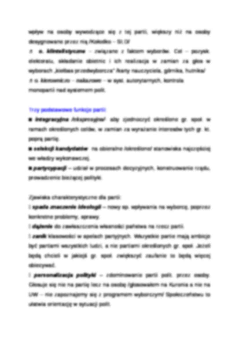 Wykład - Partie polityczne - strona 2