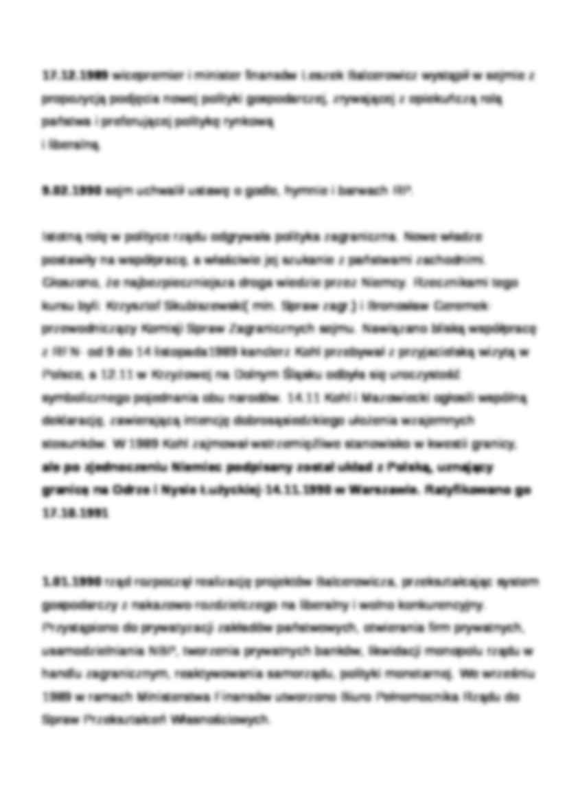 Wykład - pierwszy niekomunistyczny rząd - strona 2