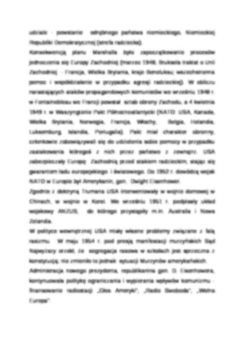 Wykład - polityka USA na świecie - strona 2