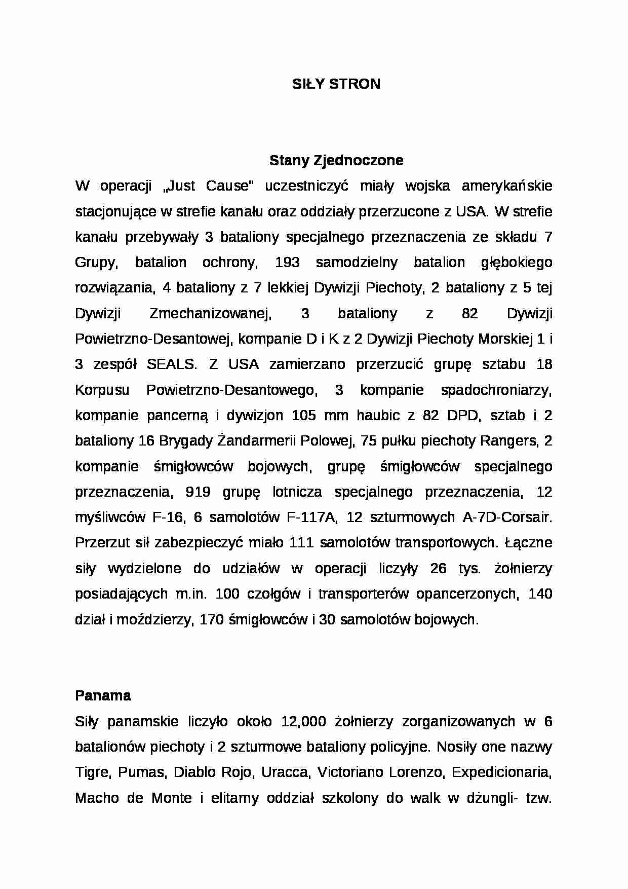 Wykład - siły stron - strona 1