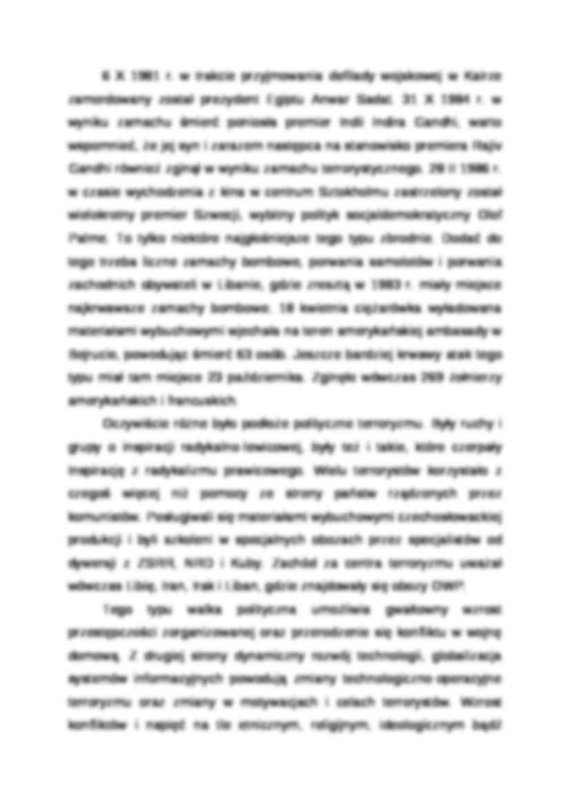 Wykład - definicja terroryzmu - strona 2