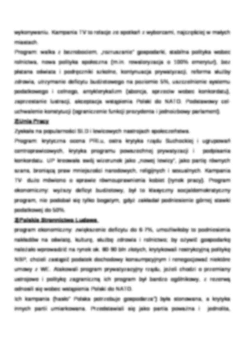 Wykład - wybory parlamentarne w 1993 roku - strona 2