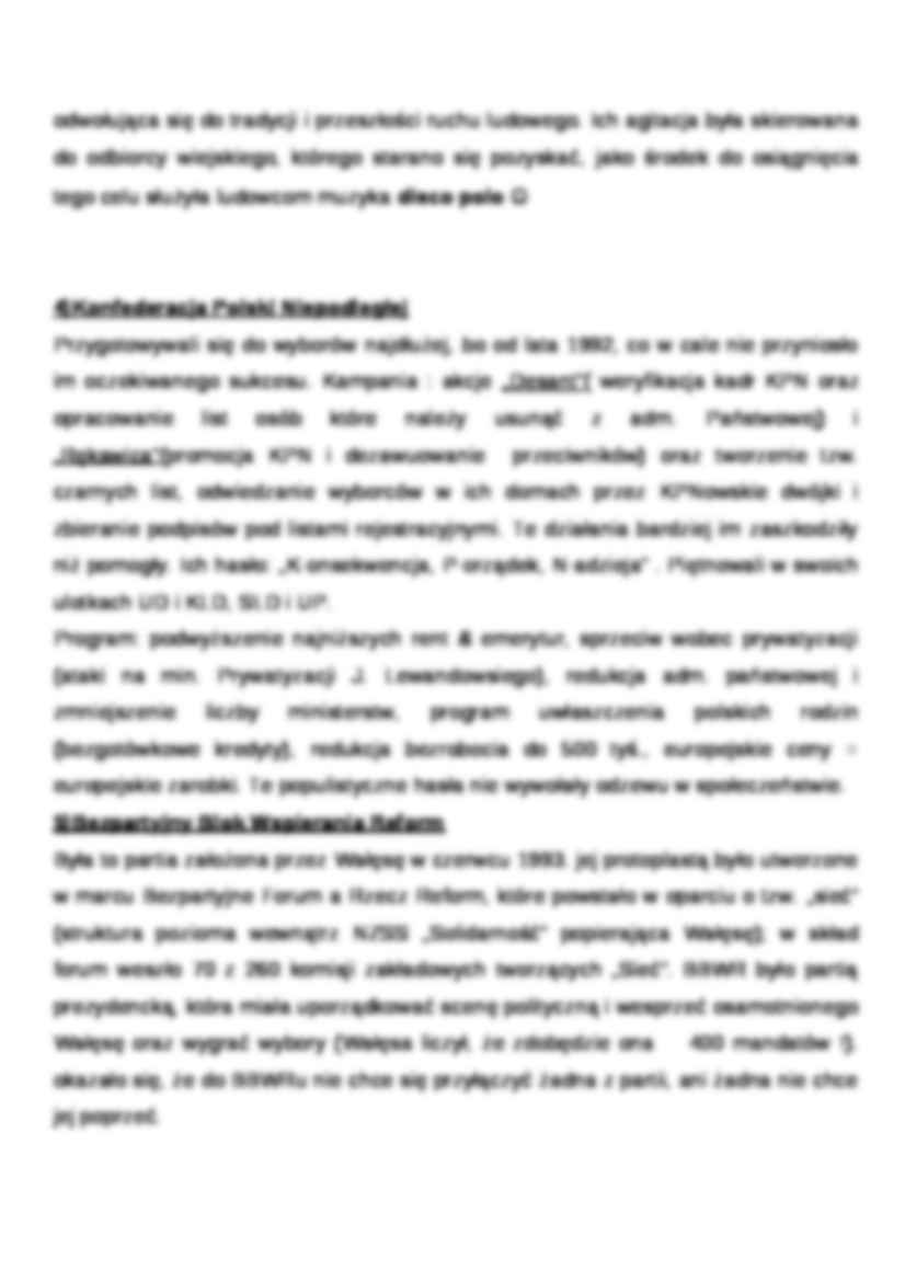 Wykład - wybory parlamentarne w 1993 roku - strona 3