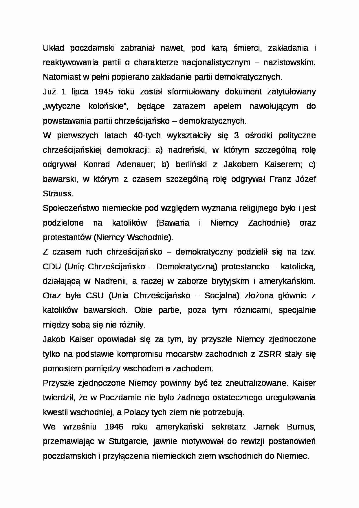 Wykład - Układ poczdamski - strona 1