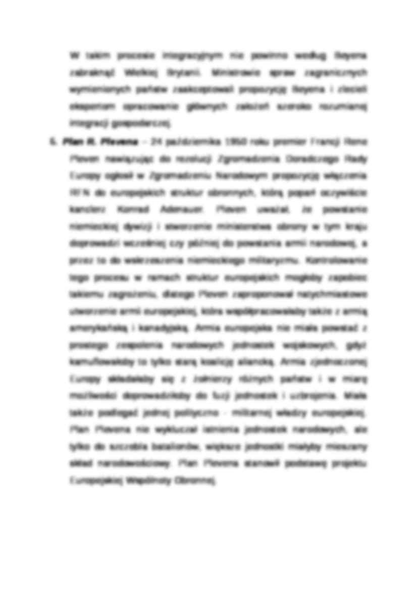 Wykład - Plany dotyczące integracji europejskiej - strona 2