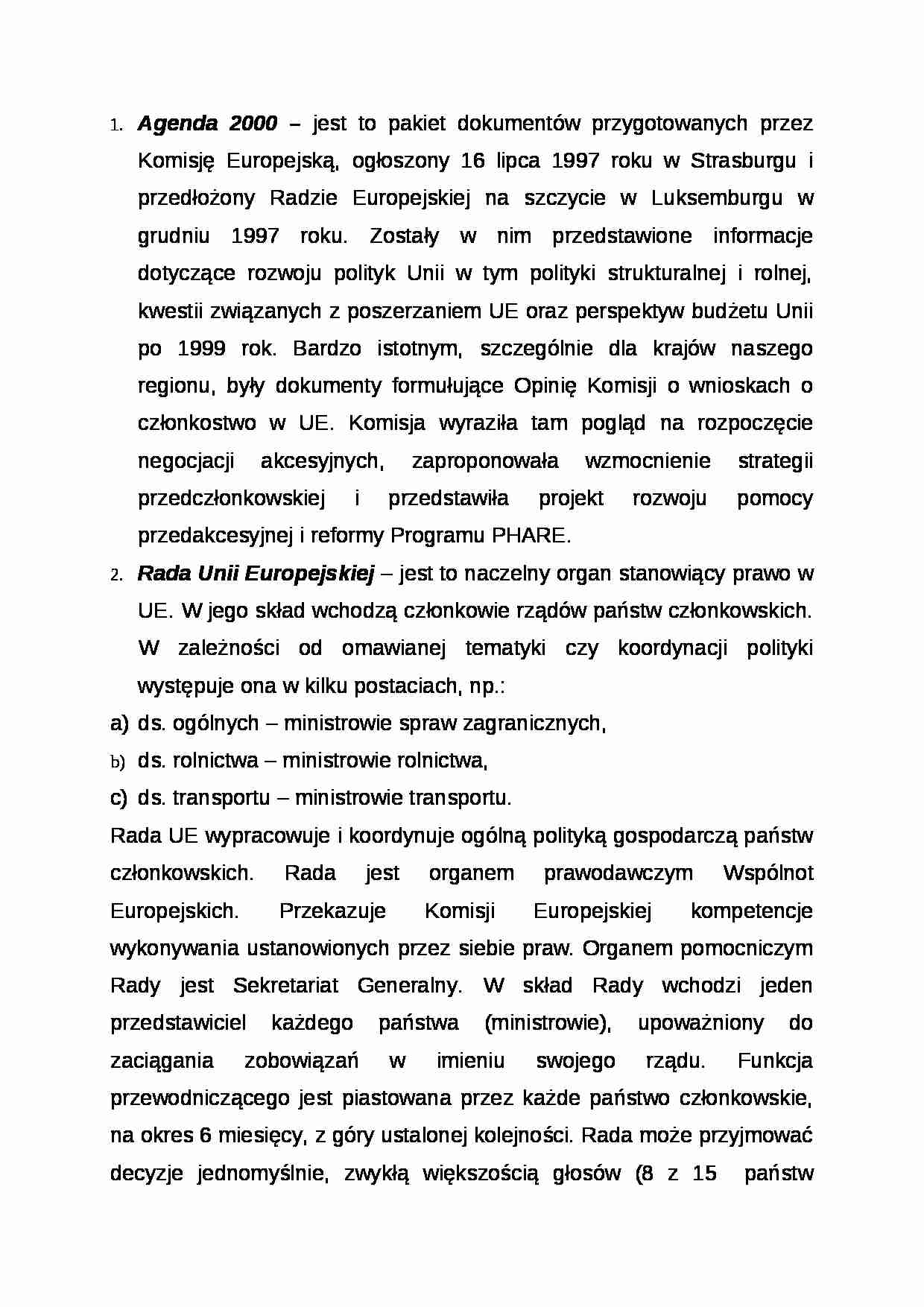 Wykład - traktaty integracyjne - strona 1