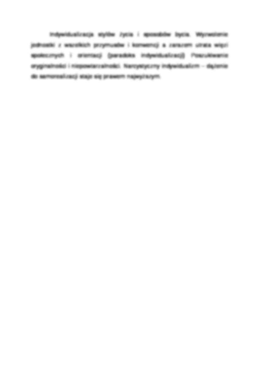 Wykład - przejście do ponowoczesności - strona 2