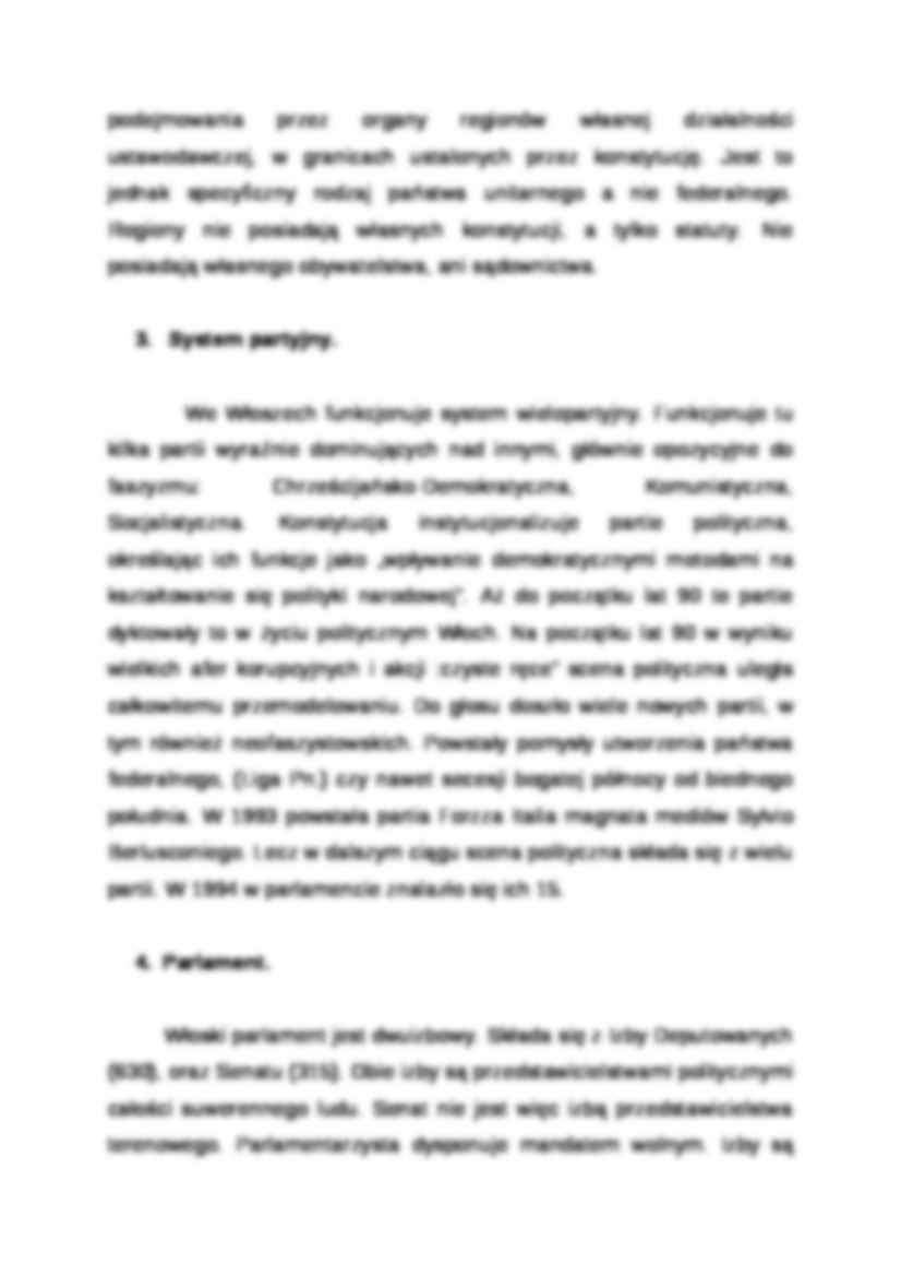 Wykład - Republika Włoch - charakterystyka - strona 2