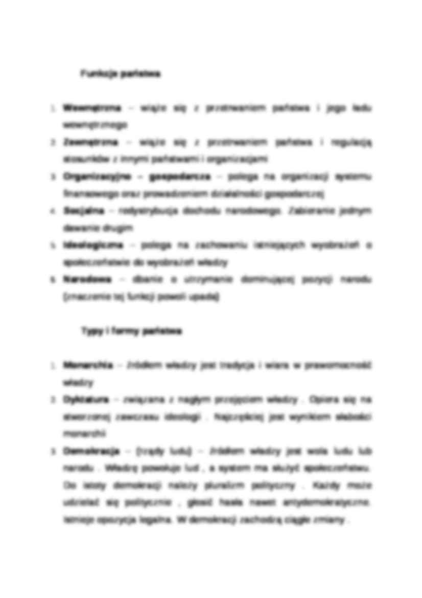 Wykład - państwo i jego organizacje polityczne - strona 2