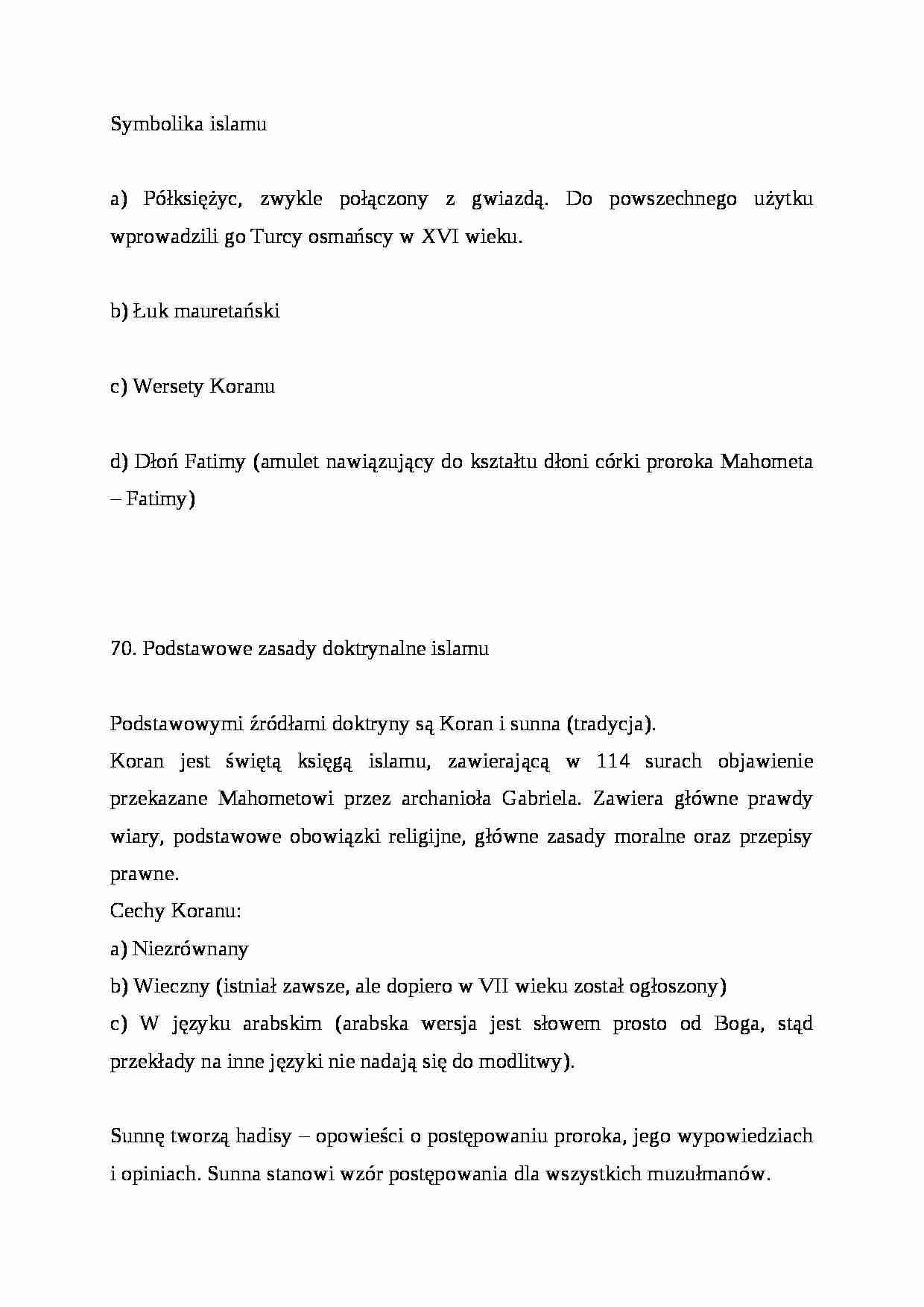 Wykład - Symbolika islamu - strona 1