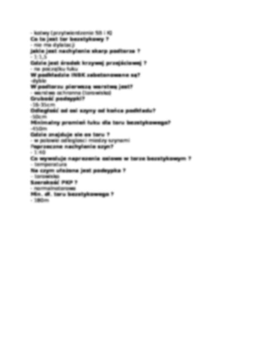 Koleje - pytania na egzamin - strona 3