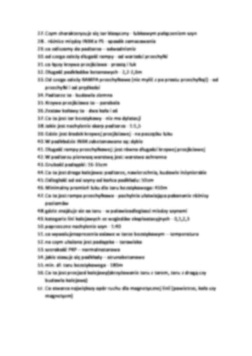 Koleje - pytania z wykładu  - strona 2