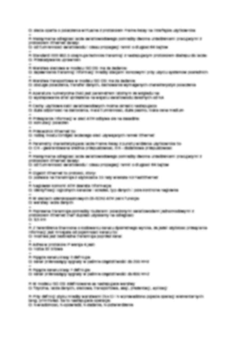 multimedia i sieci komputerowe - pytania i odpowiedzi - strona 2