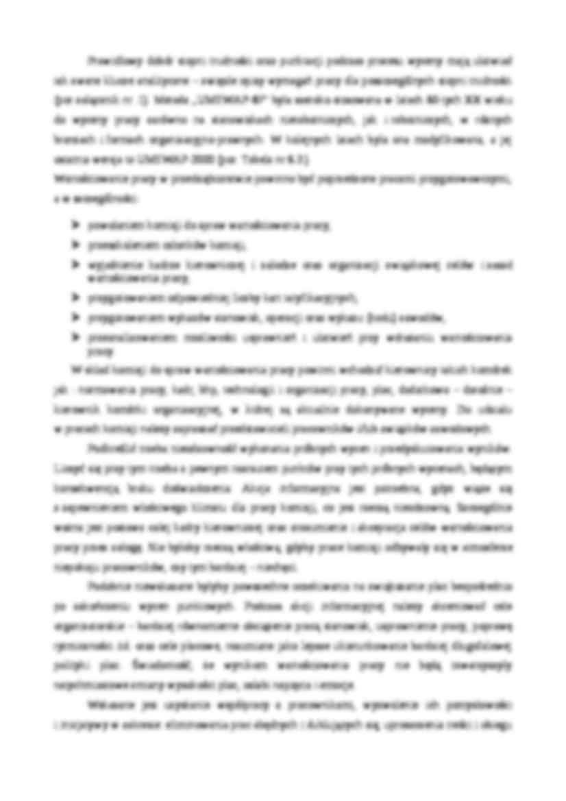 Wartościowanie pracy - omówienie - strona 2