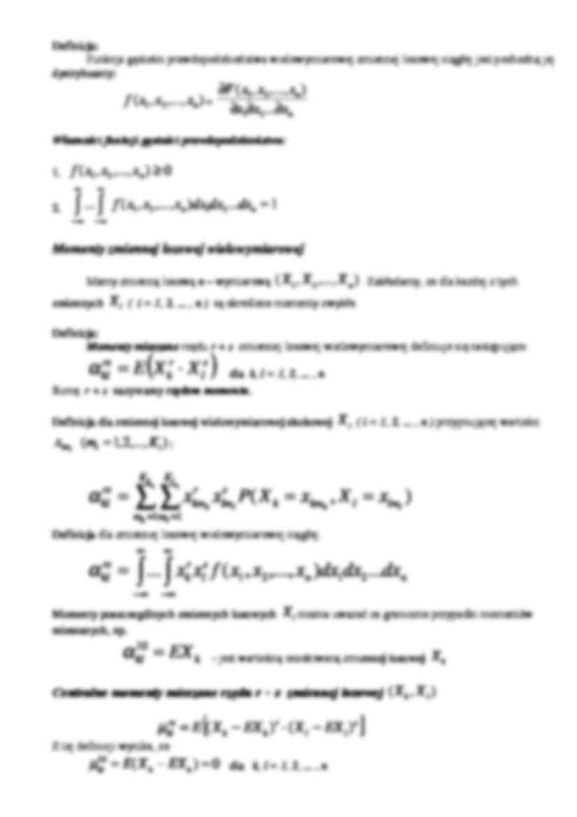 zmienne losowe wielowymiarowe - omówienie - strona 2