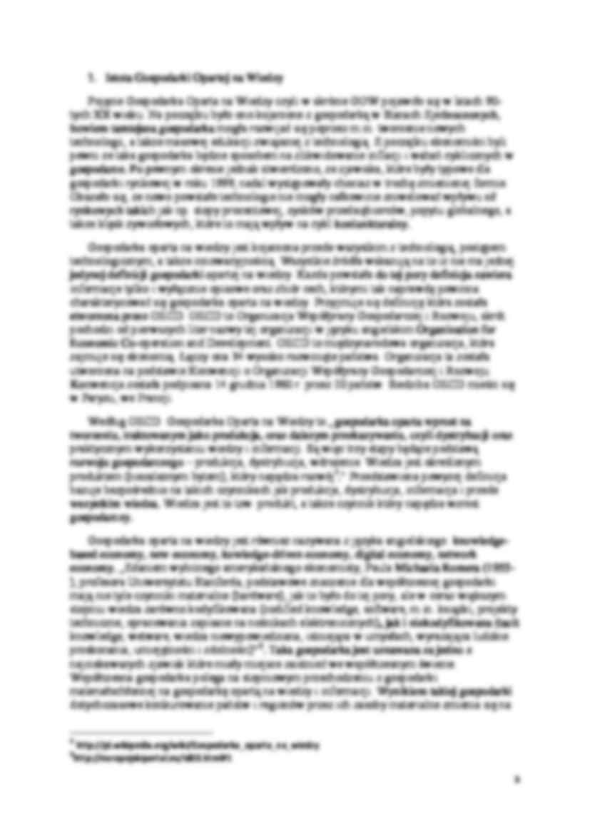 Gospodarka oparta na wiedzy - omówienie - strona 3