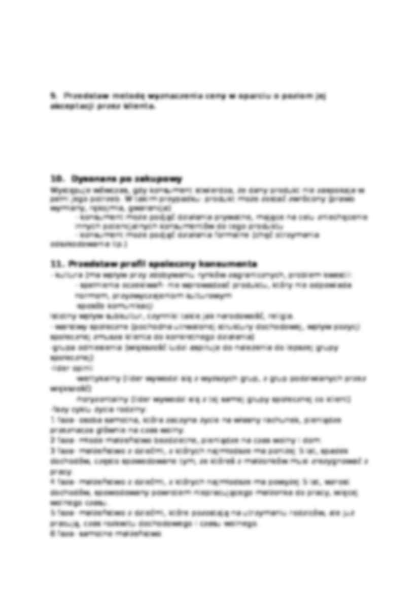 opracowanie zagadnień - omówienie - ryzyko konsumenta - strona 3