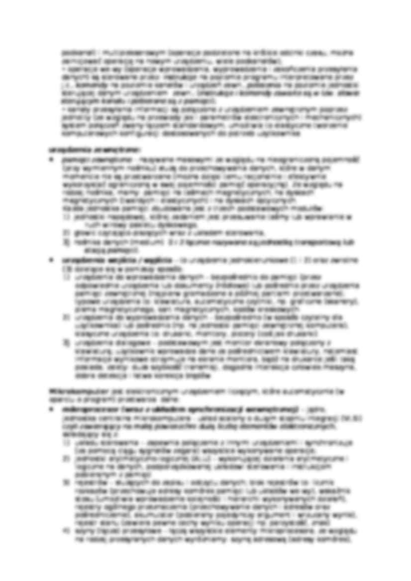 Budowa komputera - omówienie - strona 2