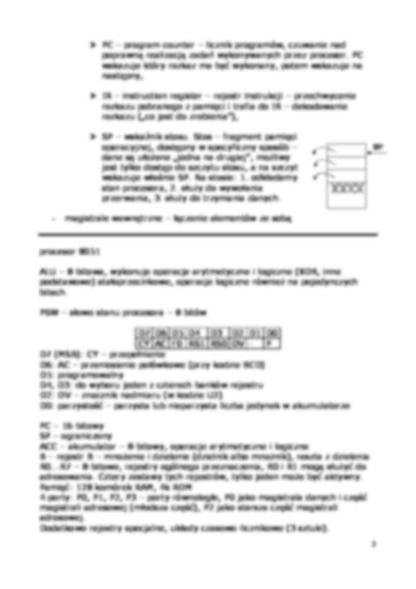 organizacjie komputerów -omówienie - strona 2