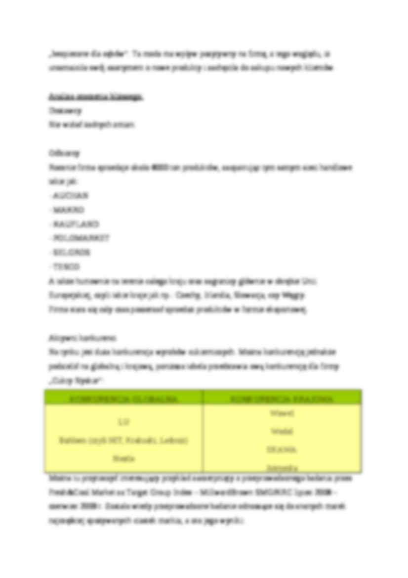 Analiza otoczenia - omówienie - strona 2