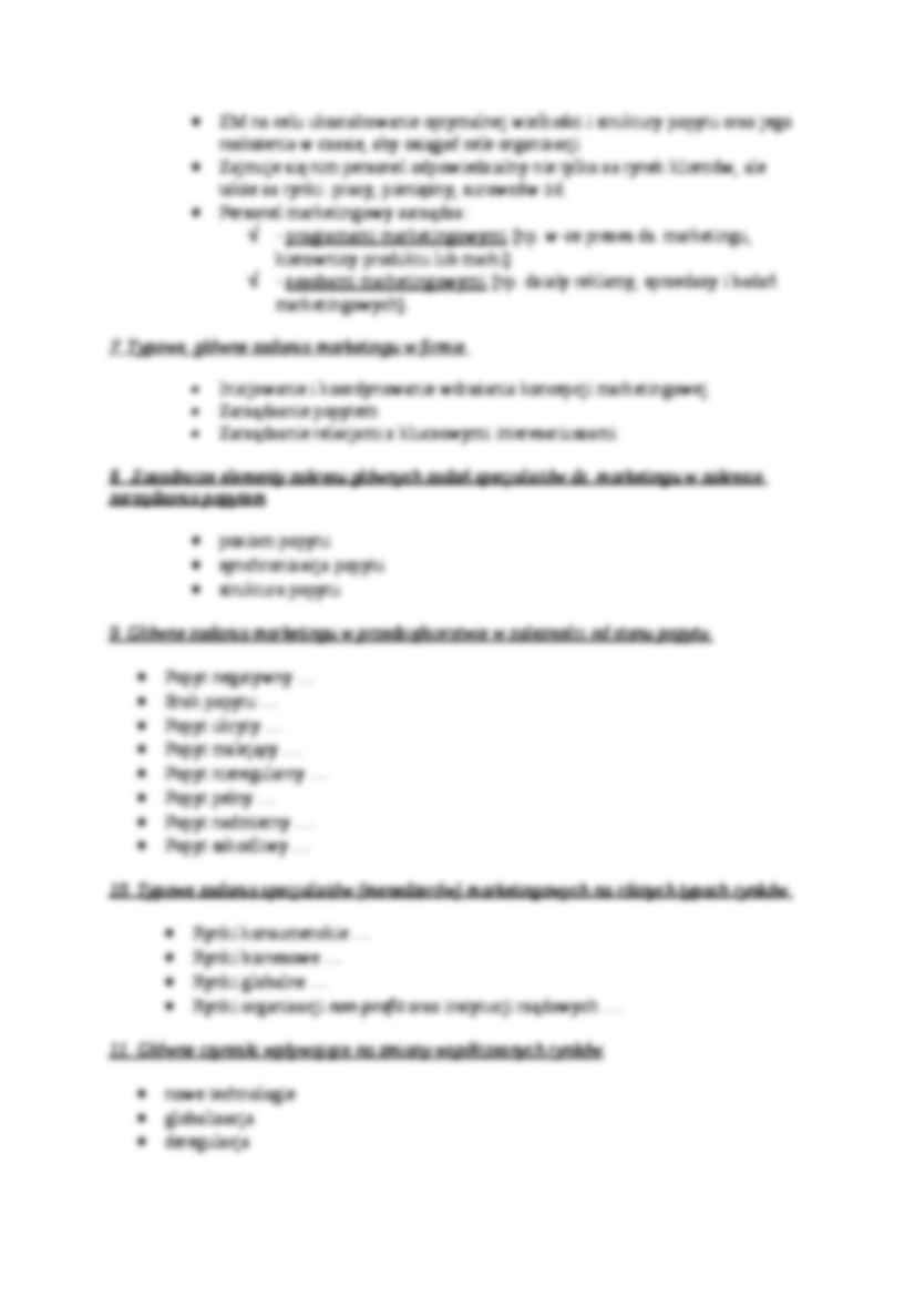 zarządzanie marketingowe i jego adaptacja do warunków nowej gospodarki - omówienie - strona 2