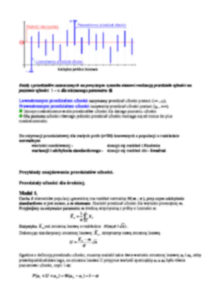 estymacja podziałowa - omówienie - strona 2
