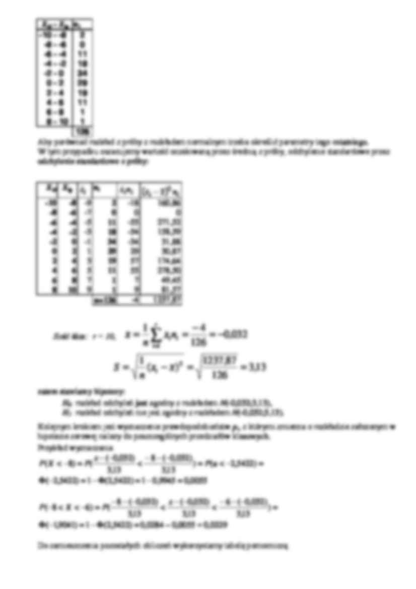 testy nieparametryczne, testy zgodności - strona 3