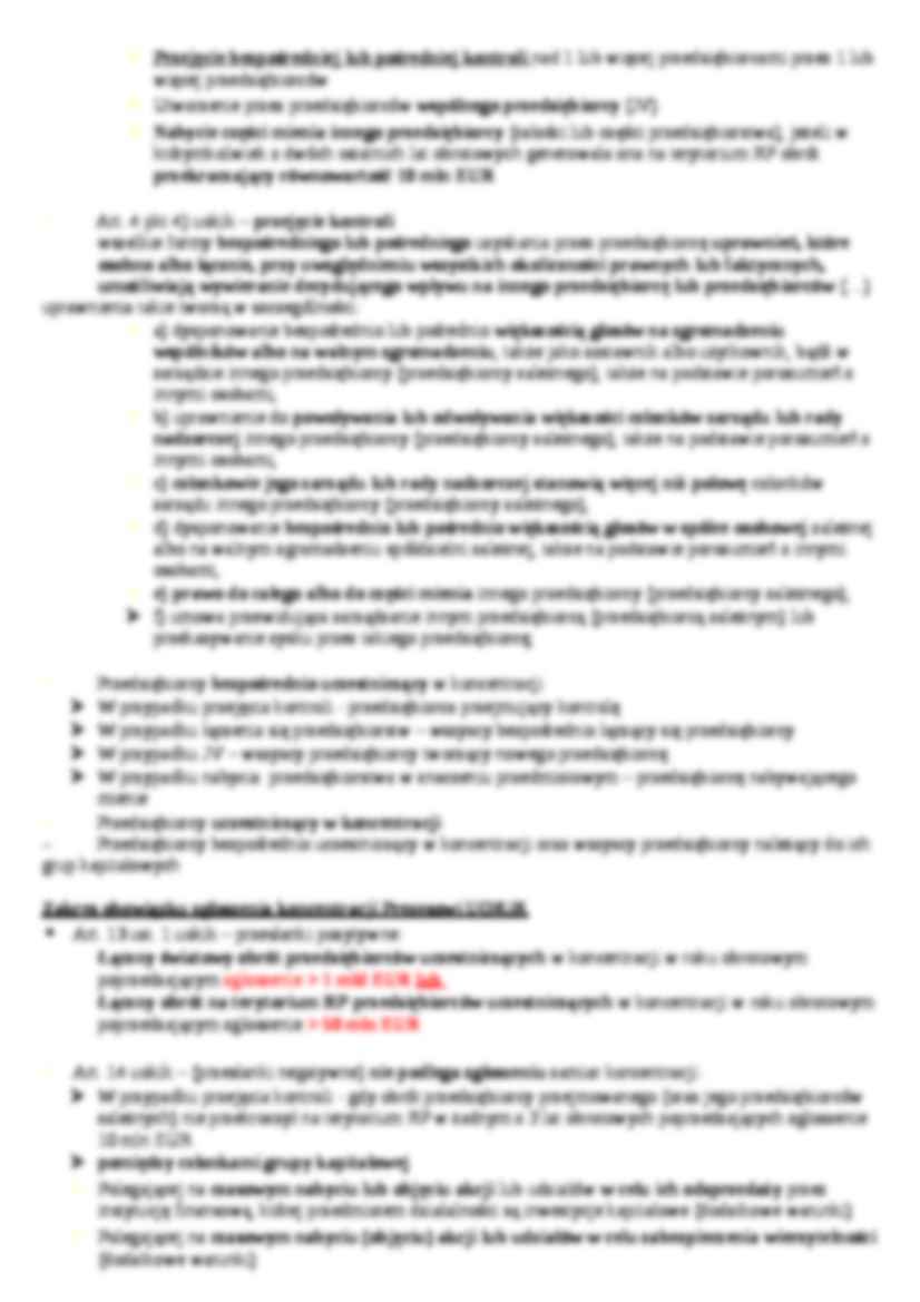 praktyki ograniczajace konkurencje - omówienie - strona 2