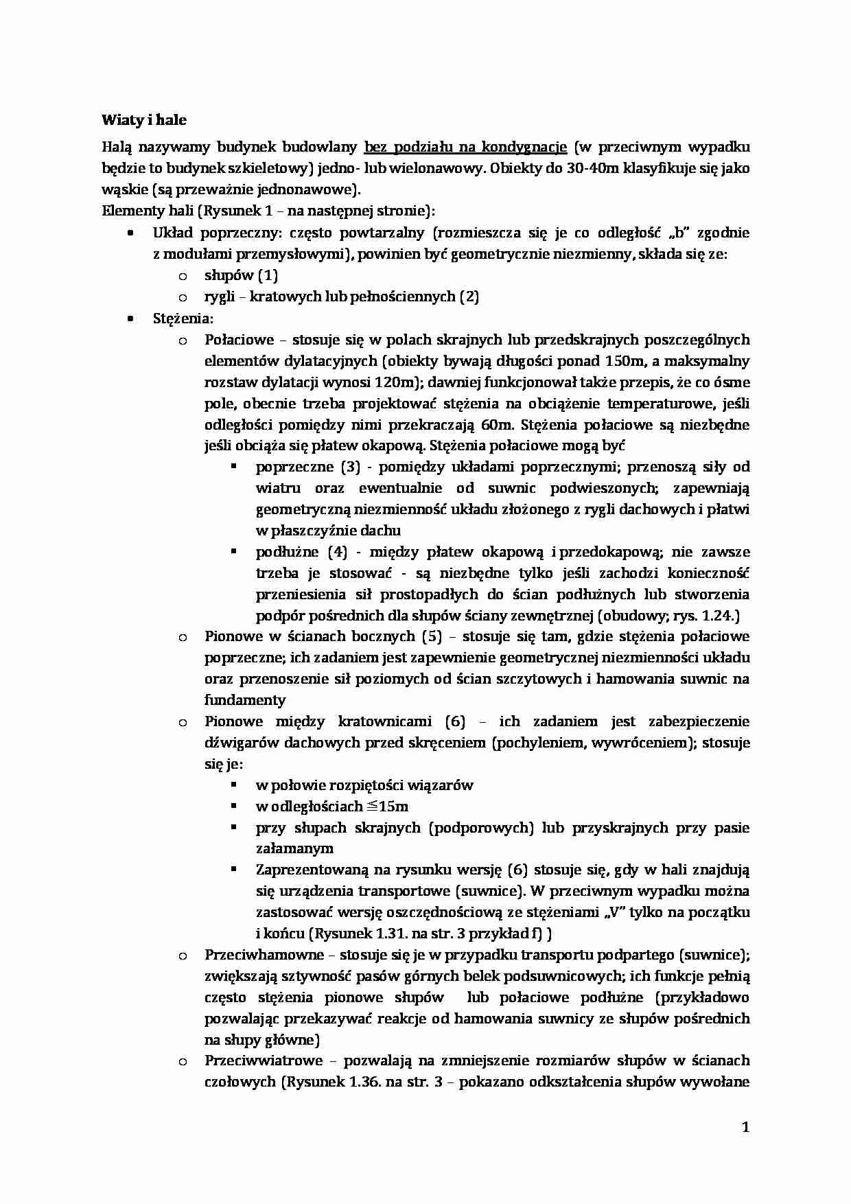 Wiaty, hale i sieci trakcyjne - omówienie - strona 1