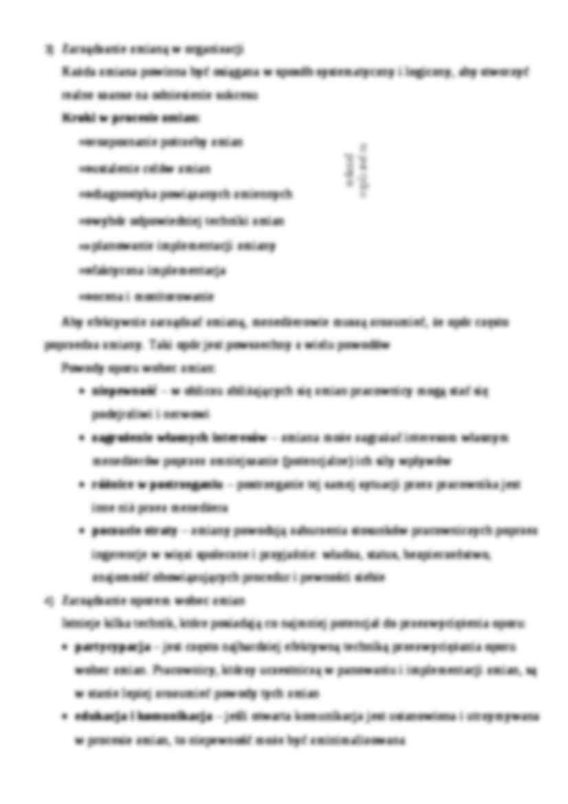 zmiany w organizacji - omówienie - strona 2