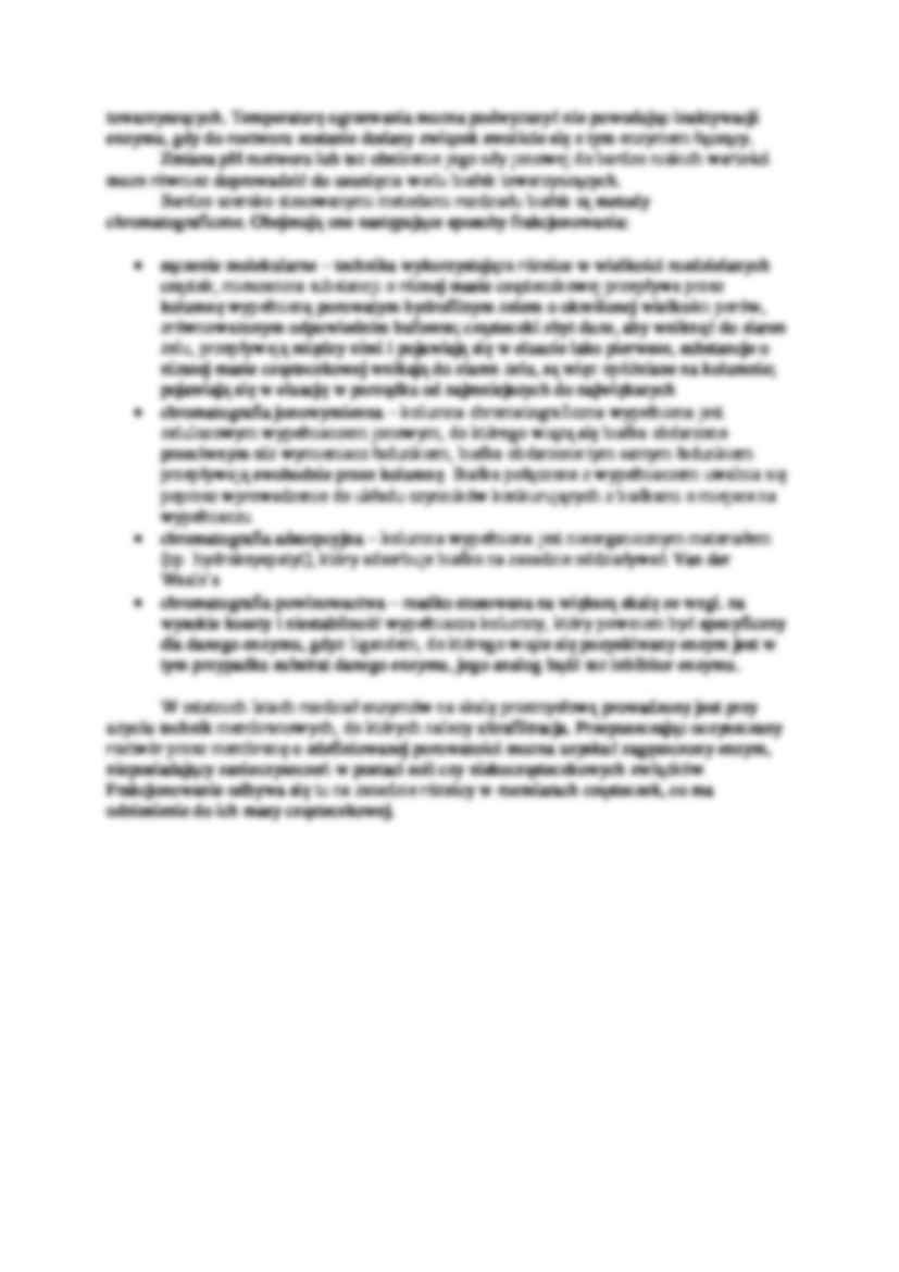 Indukcja syntezy enzymów przez drobnoustroje - omówienie - strona 2