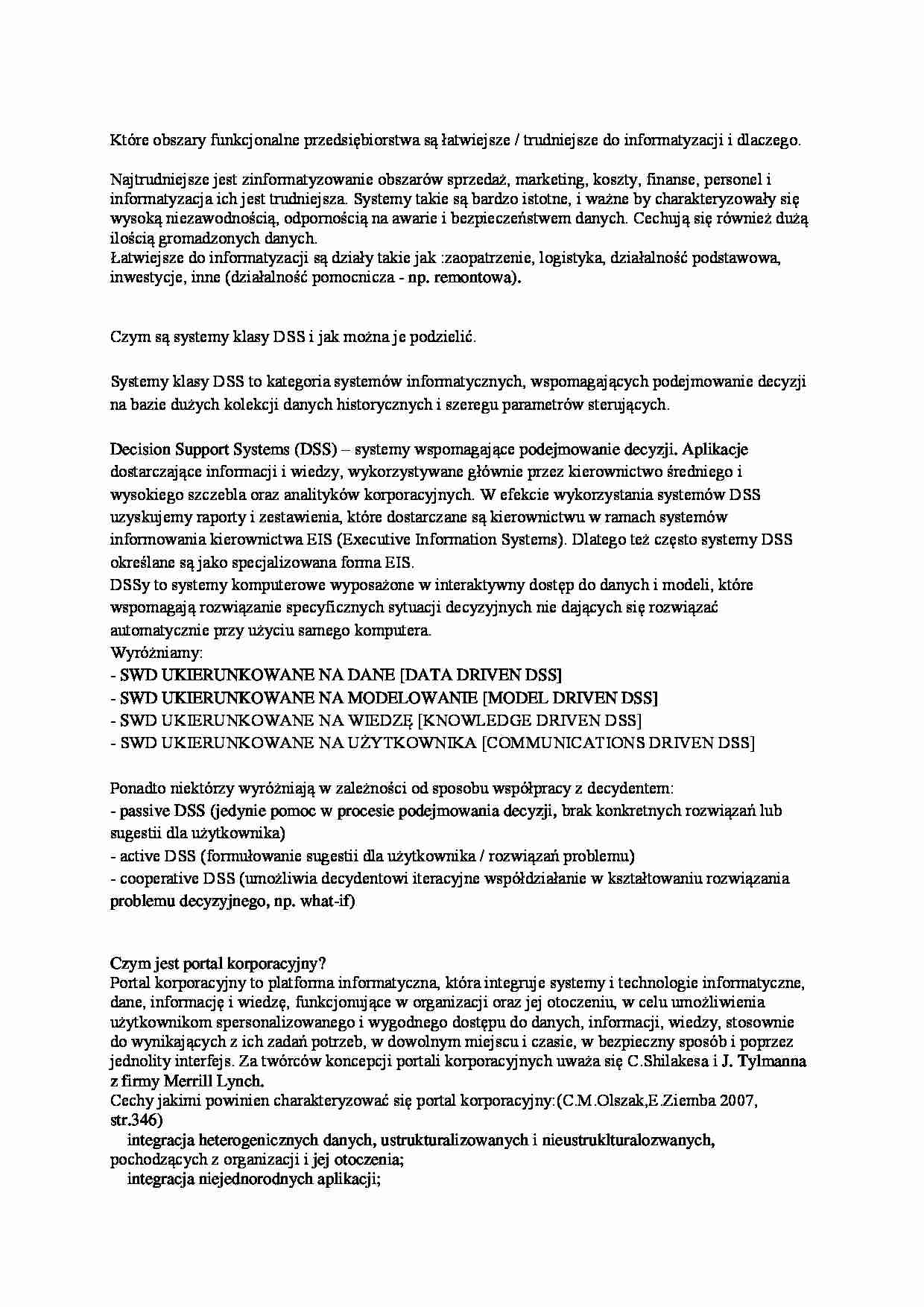 infromatyzacja - omówienie - strona 1