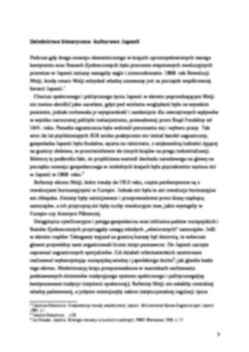 Japoński cud gospodarczy - wykład - strona 3