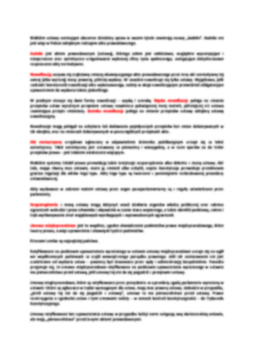 Podstawowe wiadomości o prawie - omówienie - strona 3