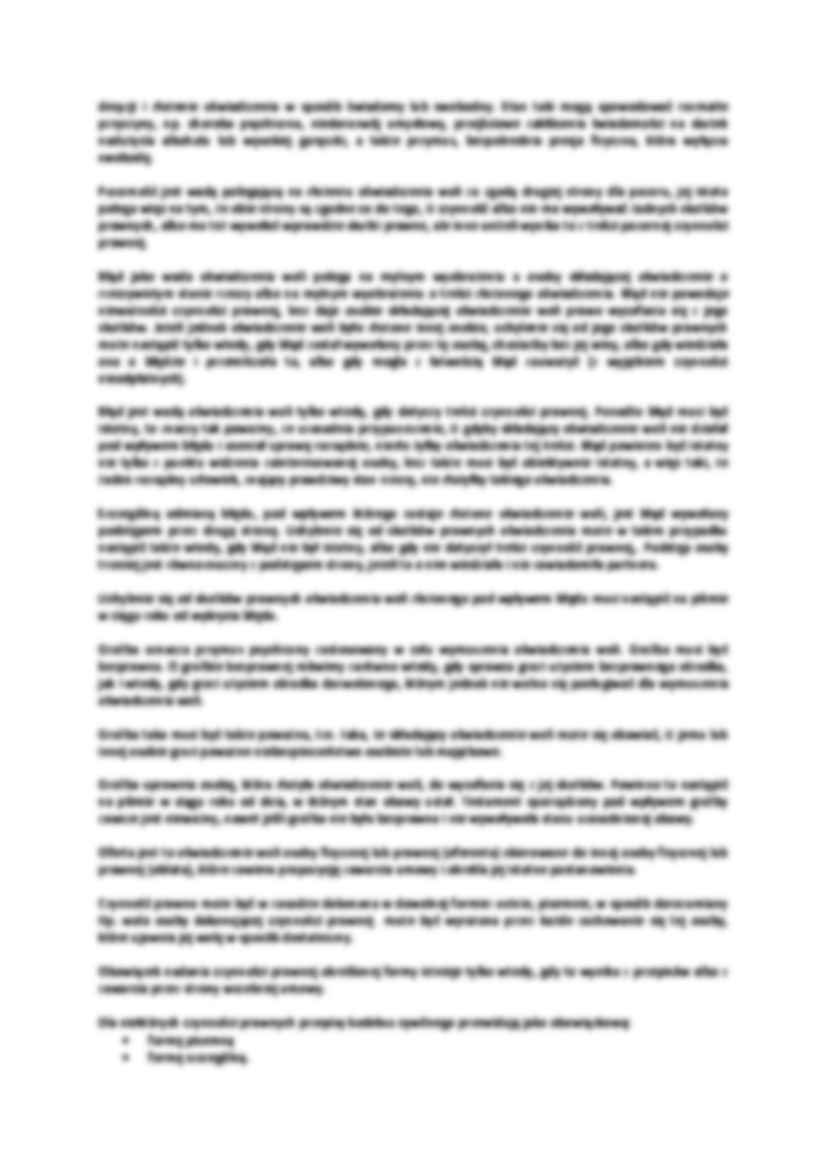 Pojęcie czynności prawnych - omówienie - strona 3