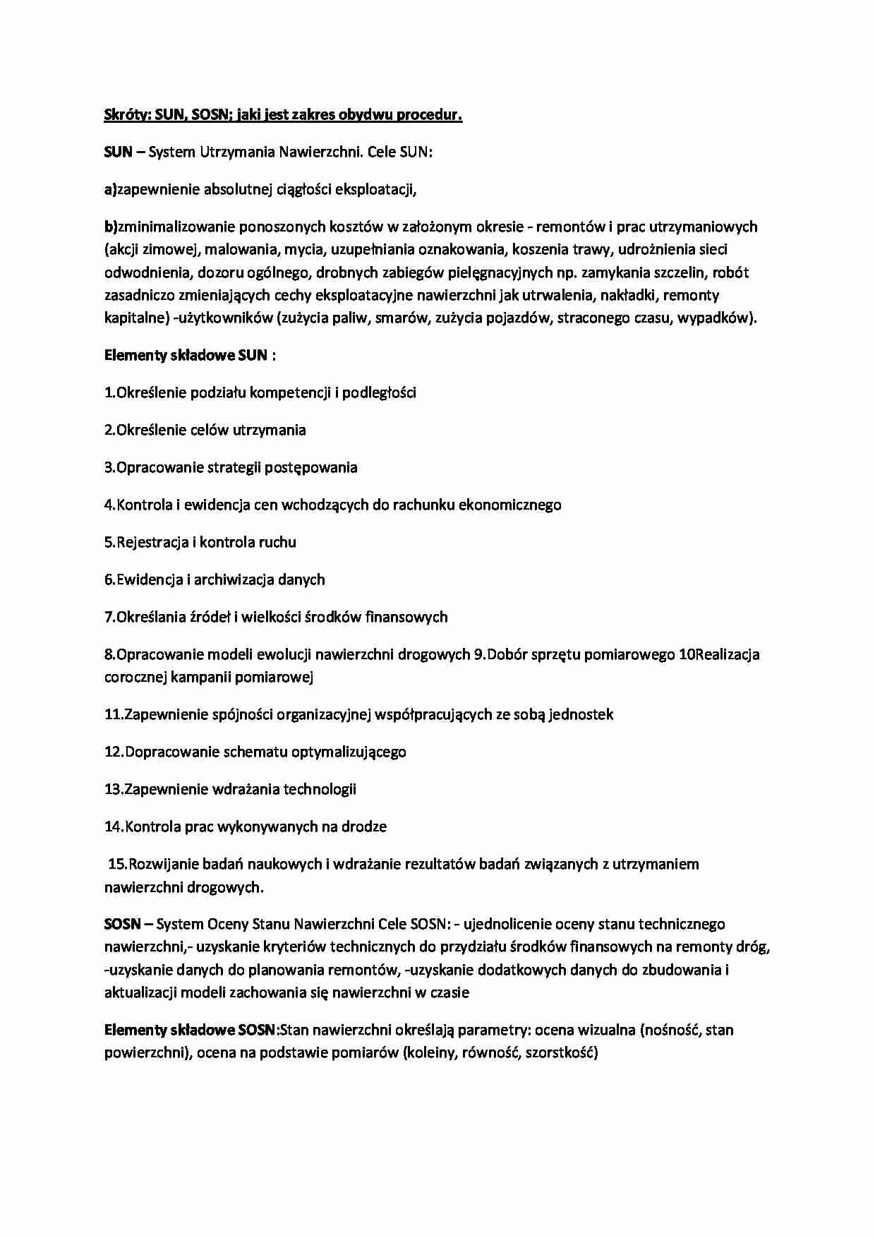 Rozwinięcie skrótów-opracowanie - strona 1