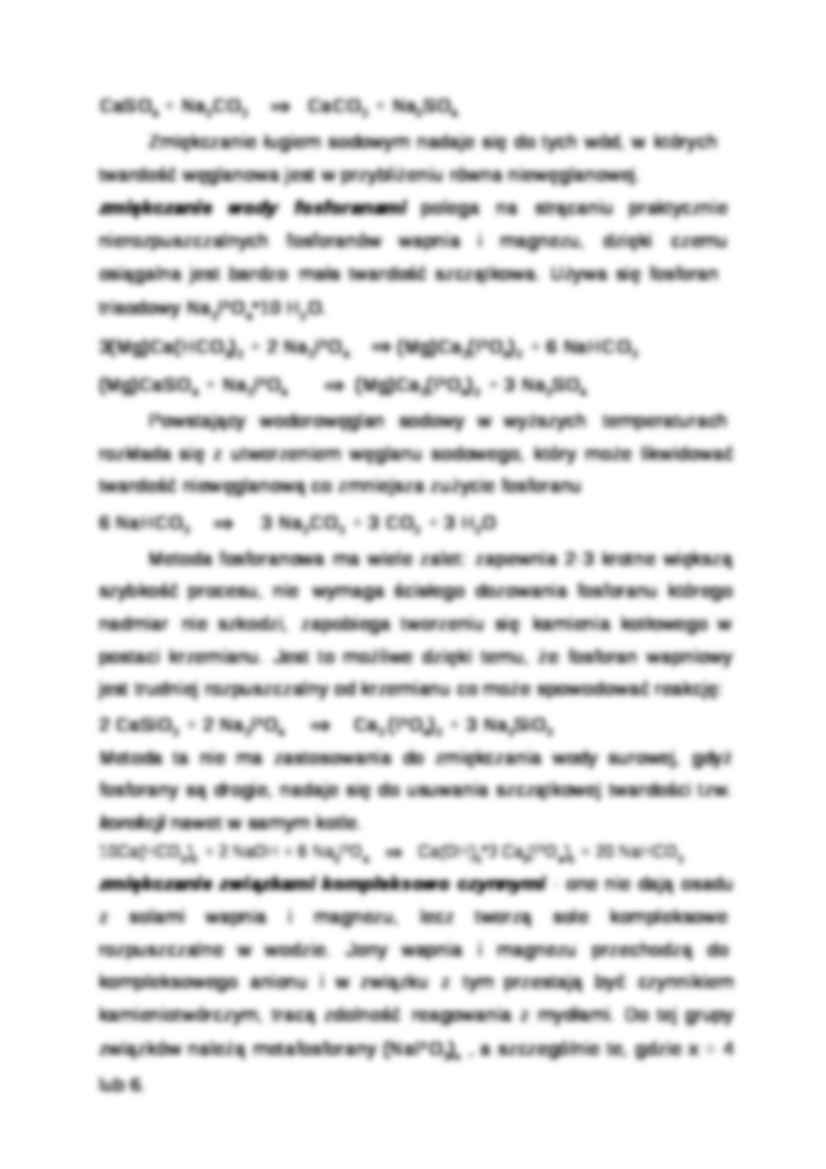 Dekarbonizacja kwasem solnym-opracowanie - strona 2