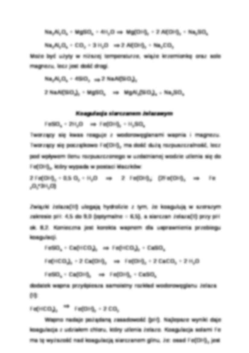 Koagulacja różnymi solami-opracowanie - strona 2