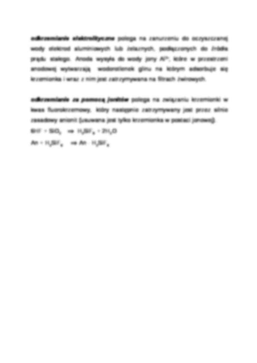 Odkrzemianie wody-opracowanie - strona 2
