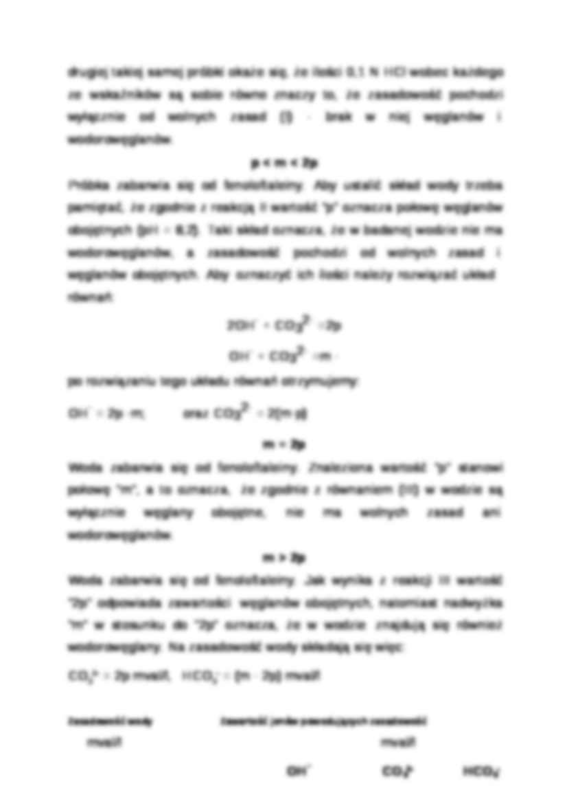 Zasadowoćś wody-opracowanie - strona 2