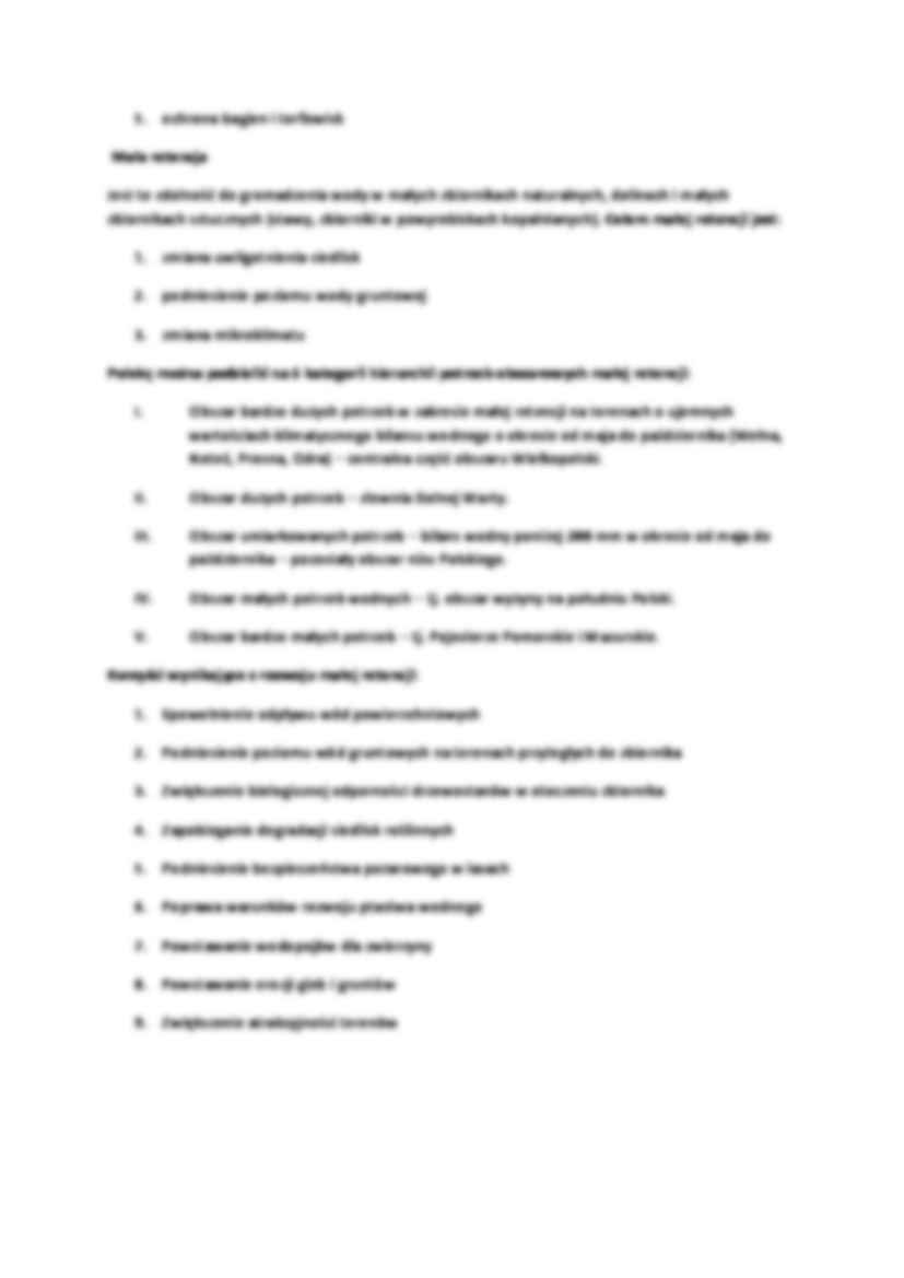 Retencjonowanie wód-opracowanie - strona 2