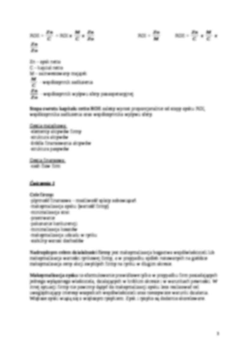 ZARZĄDZANIE FINANSAMI FIRMY - strona 3