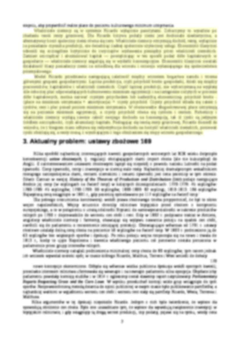 Model Ricardo- opracowanie - strona 2