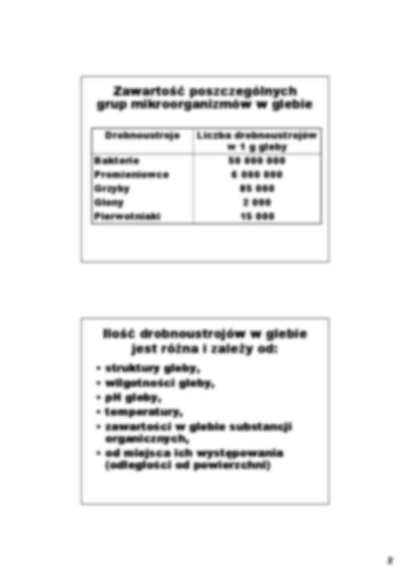Przeżywalność drobnoustrojów chorobotwórczych w środowisku naturalnym. Ocena sanitarna środowiska naturalnego- wykład 17 - strona 2